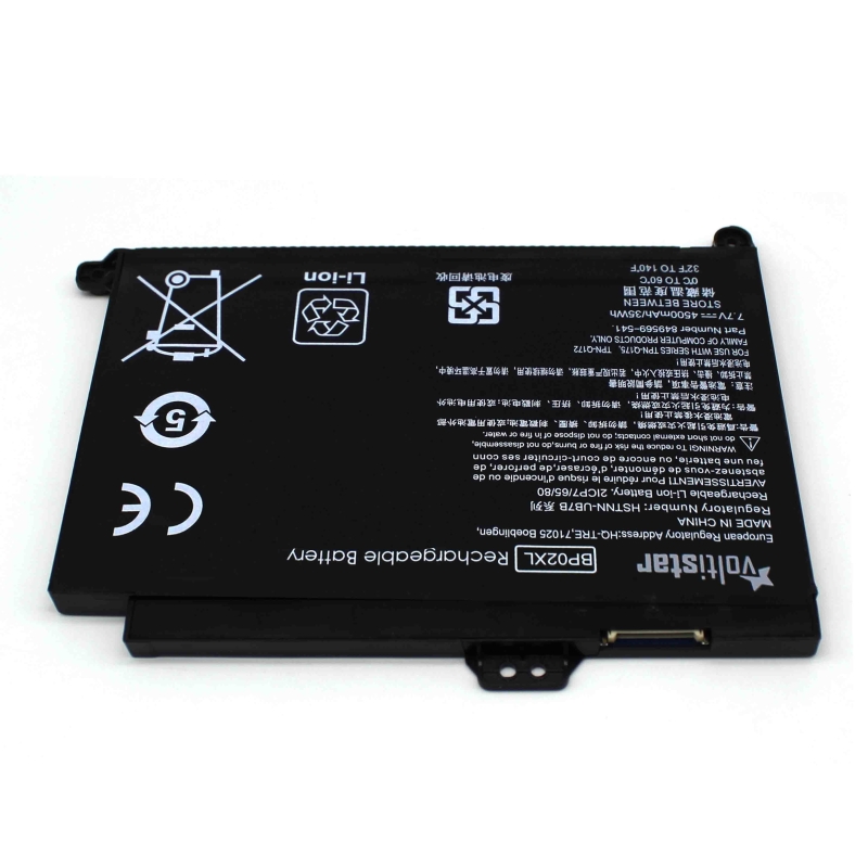 Laptop-Akku HP BP02041XL BP02XL HSTNN-UB7B 7,6 V 5300 mAh