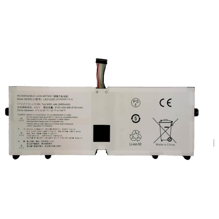 BATTERIE FÜR LG GRAM 2018 13Z980 13Z970 14Z980 15Z980 15Z980-G.AA52C LBS1224E