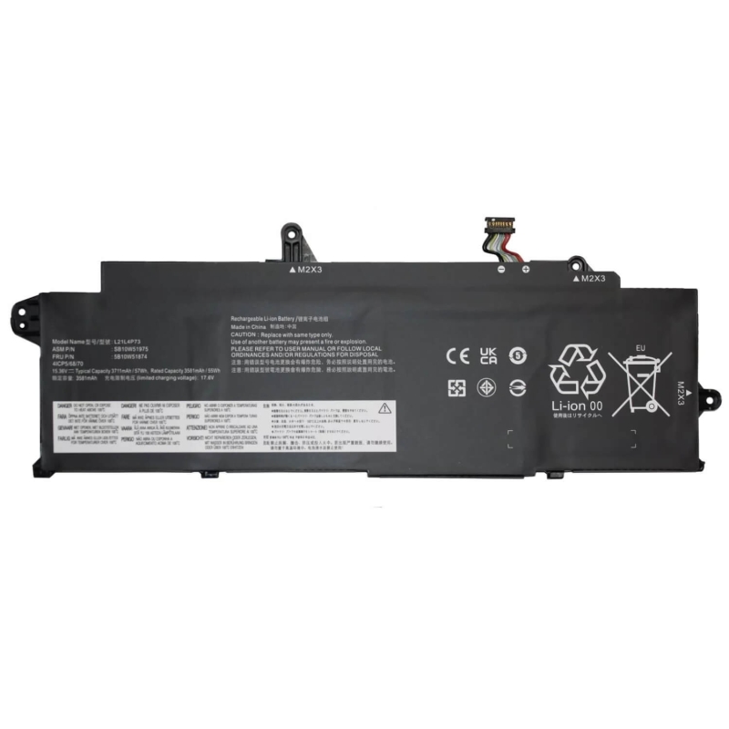BATTERIA PER LENOVO THINKPAD T14S GEN 3 4 5 L21M4P73