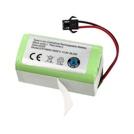 BATTERIA PER ROBOT ASPIRAPOLVERE ILIFE A4S 4S1P-001 VERDE 14.4V 2800MAH