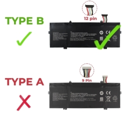 Batteria per laptop HUAWEI MATEBOOK 14 HB4593R1ECW 12 PIN
