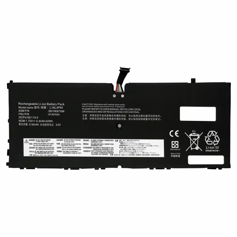 Batería para portátil LENOVO THINKPAD X1 TABLET 3RD GEN L16L4P91