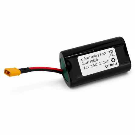 Batterie Lithium INNPO 18650 2S1P 7.2V 3.5Ah XT30