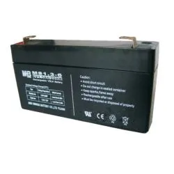 Batería de plomo 6V 1.3A Batería de plomo 6V 1.3A