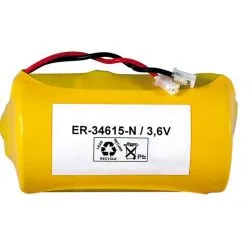 Litio ER34615 cavo e connettore