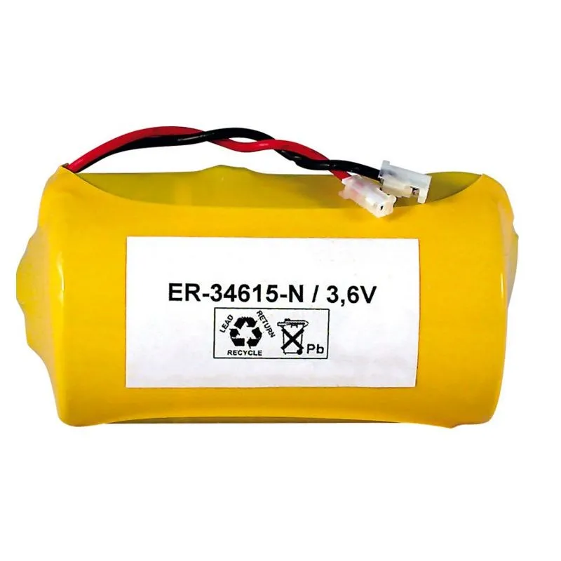 Litio ER34615 cavo e connettore