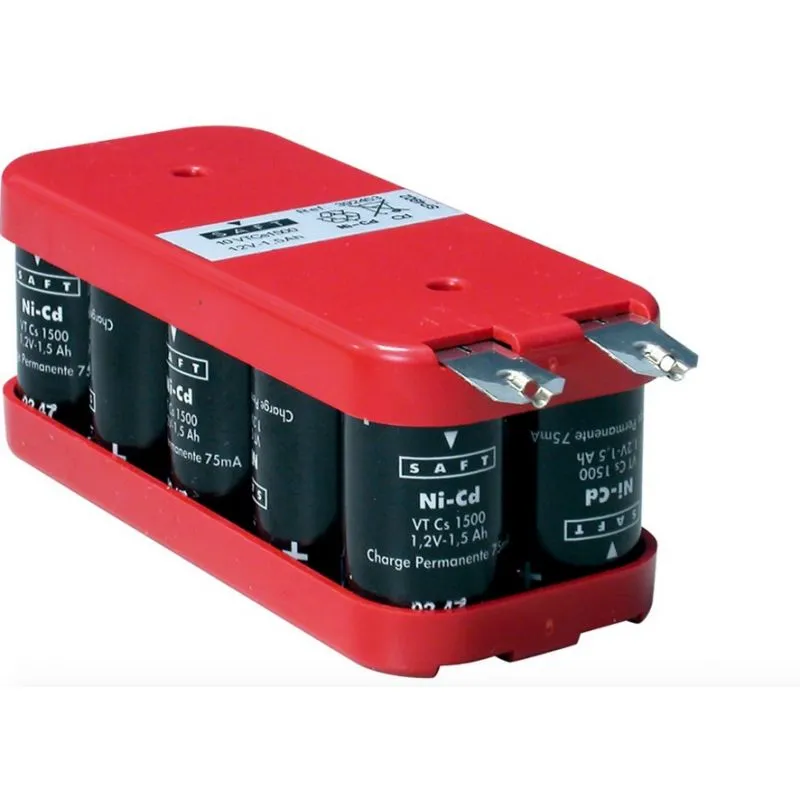 Batteria 12V 1600mah Saft NI-CD