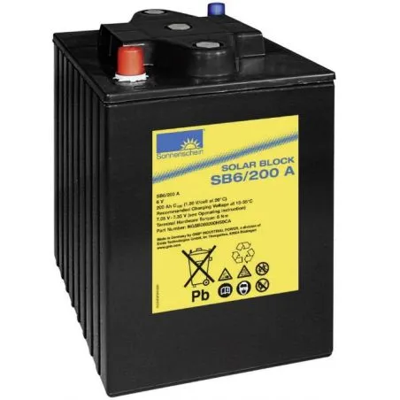 Batterie Sonnenschein 6V 200Ah