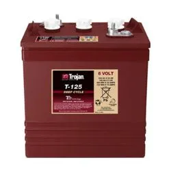 (Altes Modell) Trojan Motive T-125 6V 240Ah Deep Cycle Überflutete Blei-Säure-Batterie (Altes Modell) Trojan Motive T-125 6V 240Ah Deep Cycle Überflutete Blei-Säure-Batterie