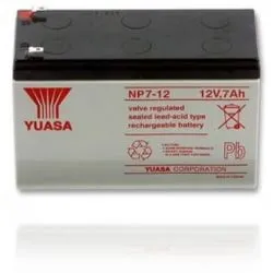 Blei-Säure AGM Batterie 12V 7Ah YUASA NP7-12 Blei-Säure AGM Batterie 12V 7Ah YUASA NP7-12