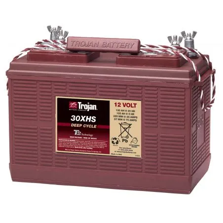 Batteria al Piombo 12V 130Ah Trojan 30XHS Deep Cycle Batteria al Piombo 12V 130Ah Trojan 30XHS Deep Cycle