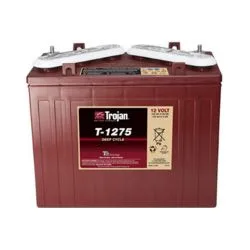 (Vecchio modello) Trojan Motive T-1275 12V 150Ah Batteria al Piombo Allagata Deep Cycle (Vecchio modello) Trojan Motive T-1275 12V 150Ah Batteria al Piombo Allagata Deep Cycle