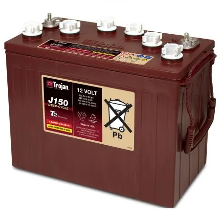 (Vecchio modello) Trojan Motive J150 12V 150Ah Batteria al Piombo Allagata Deep Cycle (Vecchio modello) Trojan Motive J150 12V 150Ah Batteria al Piombo Allagata Deep Cycle