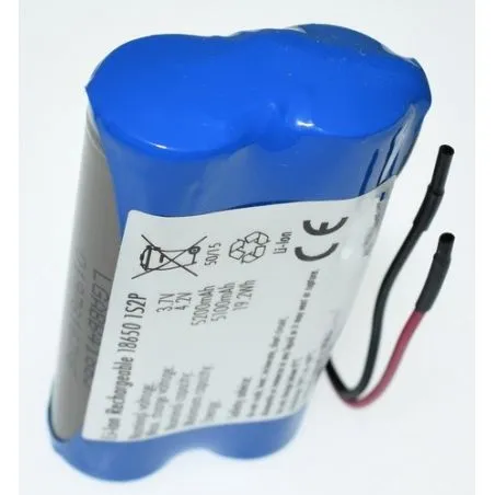 Pack Baterías Litio 18650 3.7V 5200mAh Pack Baterías Litio 18650 3.7V 5200mAh