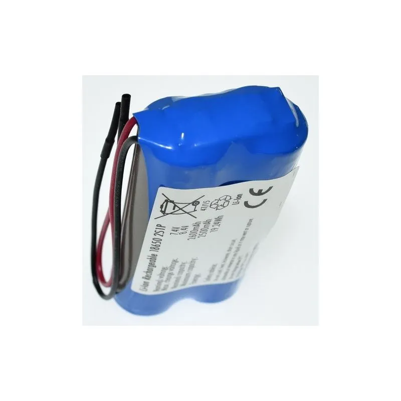 Pack Lithium 18650 7.4 V 2600mAh