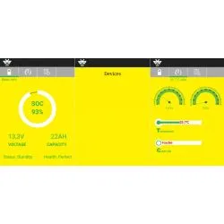 LiFePO4 batterie 12V 22Ah mit bluetooth