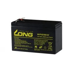 Blei-Säure AGM Batterie 12V 9Ah LONG WP1236W