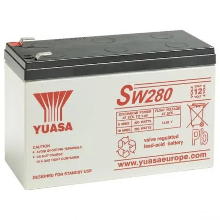 Blei-Säure AGM Batterie 12V 7.8Ah YUASA SW280 Blei-Säure AGM Batterie 12V 7.8Ah YUASA SW280