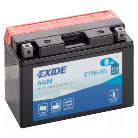 Exide AGM ET9B-BS Exide AGM ET9B-BS