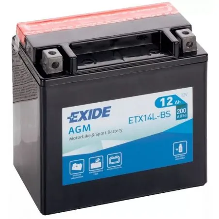 Exide AGM ETX14L-BS Exide AGM ETX14L-BS