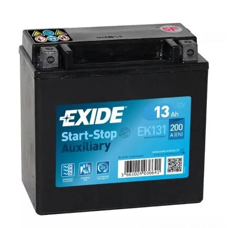 Exide Auxiliar EK131 Exide Auxiliar EK131
