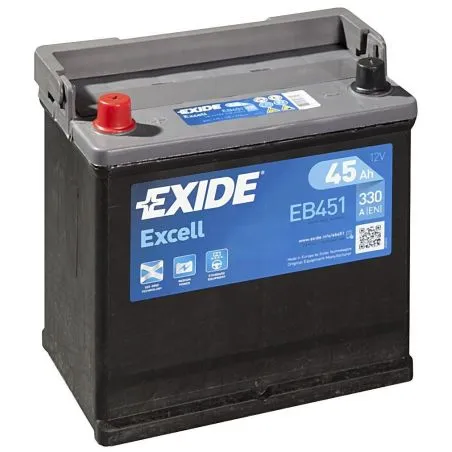 Batería Exide Excell EB451 Batería Exide Excell EB451