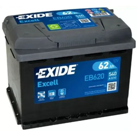 Batterie Exide Excell EB620 Batterie Exide Excell EB620