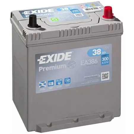 Batteria Exide Premium EA386 Batteria Exide Premium EA386