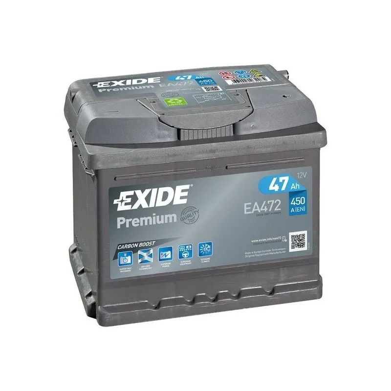 Batteria Exide Premium EA472