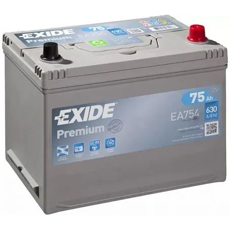 Batteria Exide Premium EA754 Batteria Exide Premium EA754