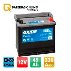 Batería Exide Excell EB450 Batería Exide Excell EB450