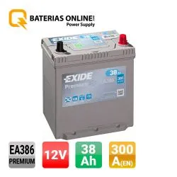 Batterie Exide Premium EA386 Batterie Exide Premium EA386