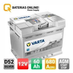 Batterie Varta 60Ah D52