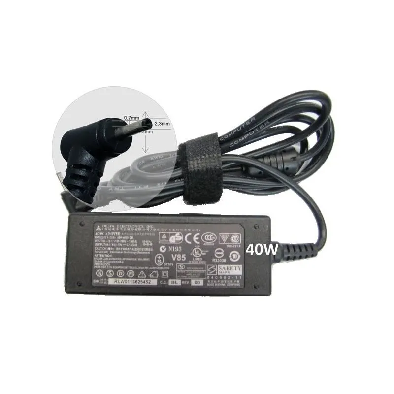 Caricabatteria Asus 19V 40W 2.5-0,7 mm