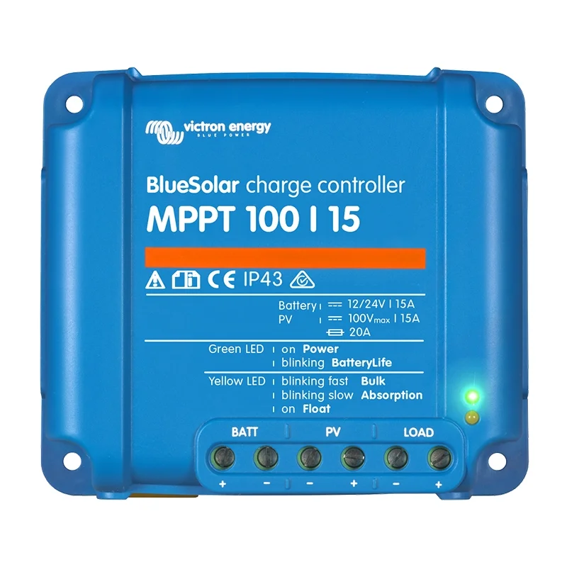 Regolatore di carica Victron BlueSolar MPPT 100/15