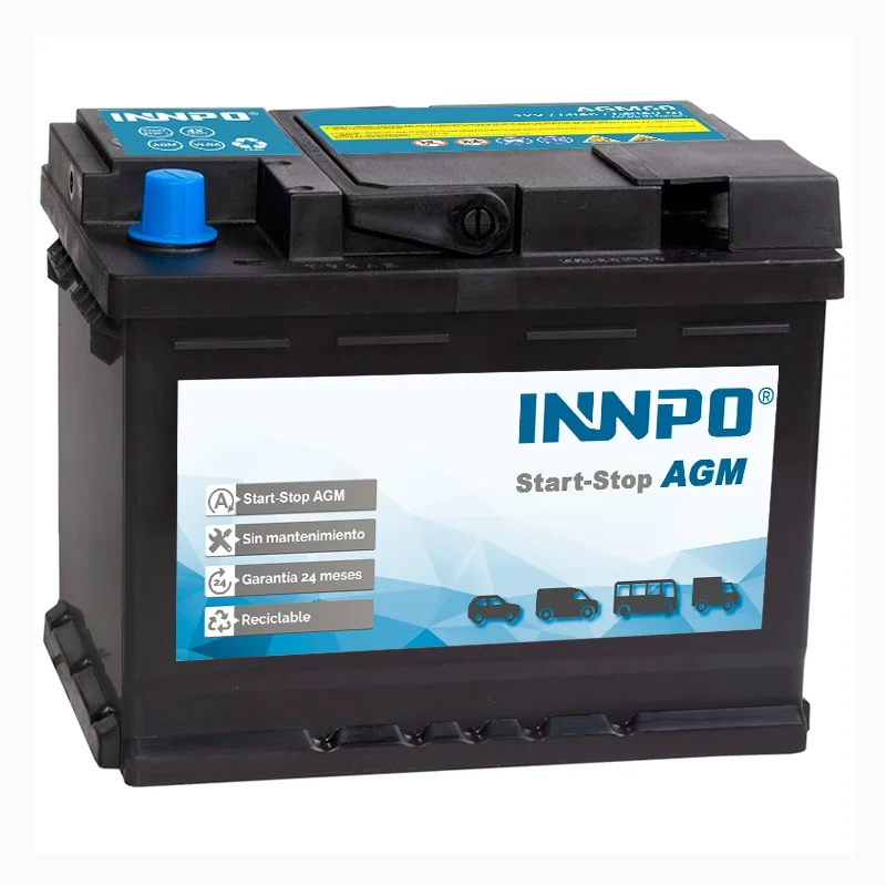 Akku INNPO AGM 60Ah 680A