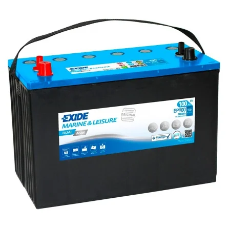 Batterie Exide EP900 Dual AGM 100Ah