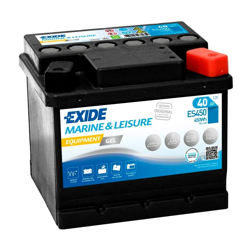 Batteria Exide ES450 GEL 40Ah