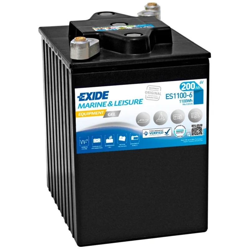 Batteria Exide ES1100-6 GEL 6V 200Ah