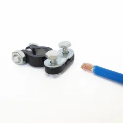 Connettore terminale della batteria automobilistica per cavo