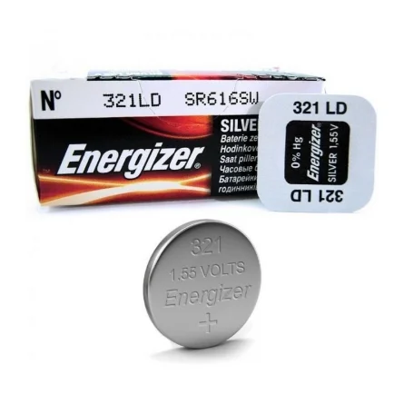 Pilas de Botón Óxido de Plata Energizer 321 DL (1 Unidad) Pilas de Botón Óxido de Plata Energizer 321 DL (1 Unidad)
