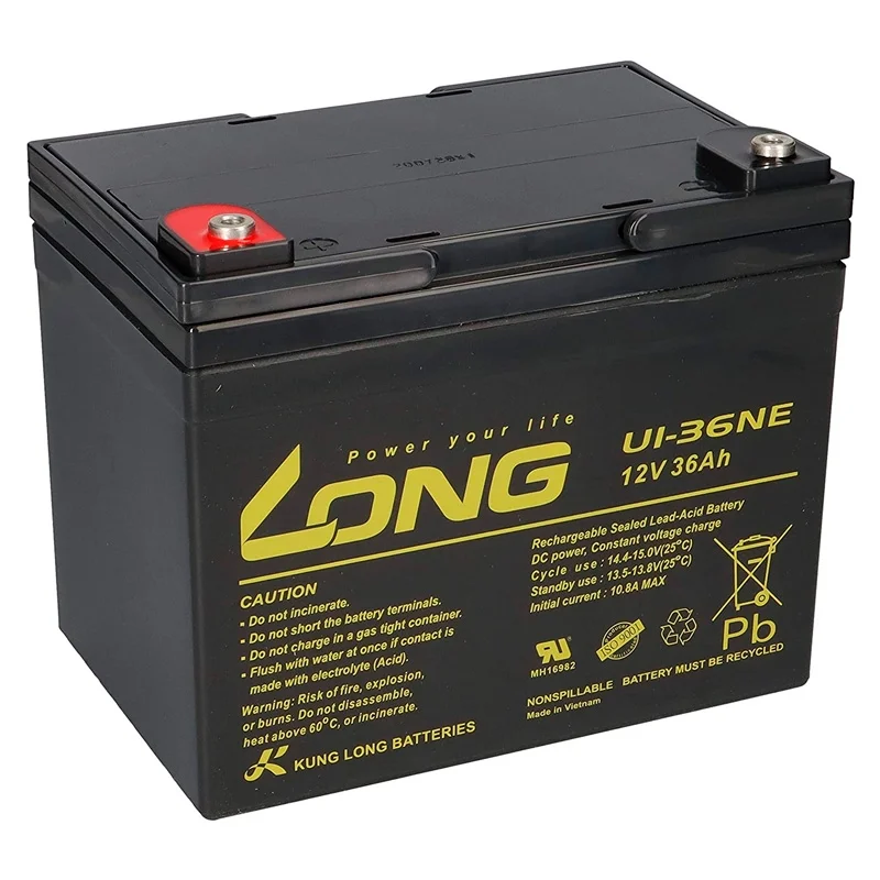 Blei-Säure AGM Batterie 12V 36Ah LONG U1-36NE