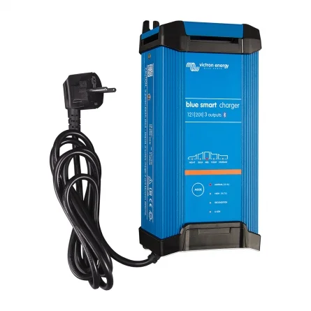 Cargador de Baterías Victron Blue Smart IP22 12V 20A 3 Salidas Cargador de Baterías Victron Blue Smart IP22 12V 20A 3 Salidas