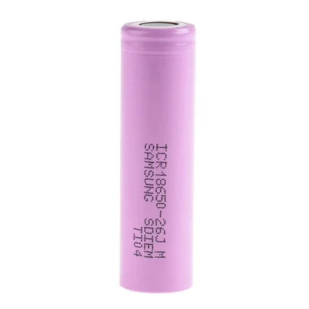 Batteria al Litio Samsung ICR 18650 26J 2600mAh