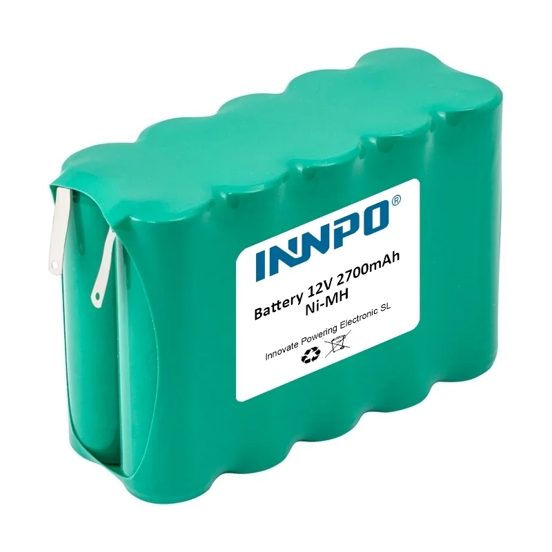 Flasco-batterie 12V 2700 mAh Ni-Mh