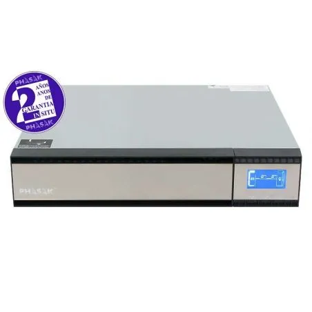 UPS Phasak-Pro Rack 3000 VA Online, tv LCD 19"