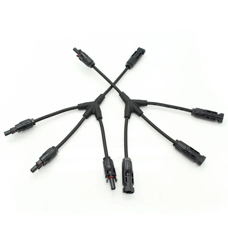 Triple MC4 Kabelgebundener Solarstecker
