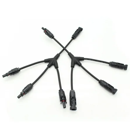 Triple MC4 Kabelgebundener Solarstecker
