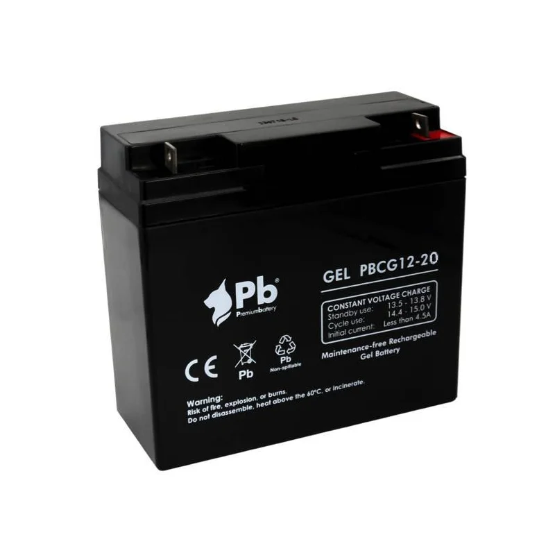 Blei-Säure GEL Batterie 12V 20Ah