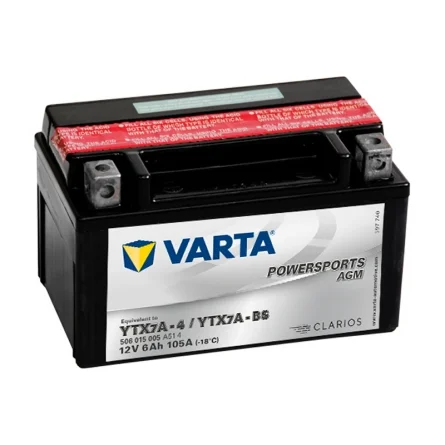 Batteria Varta YTX7A-BS AGM 6Ah